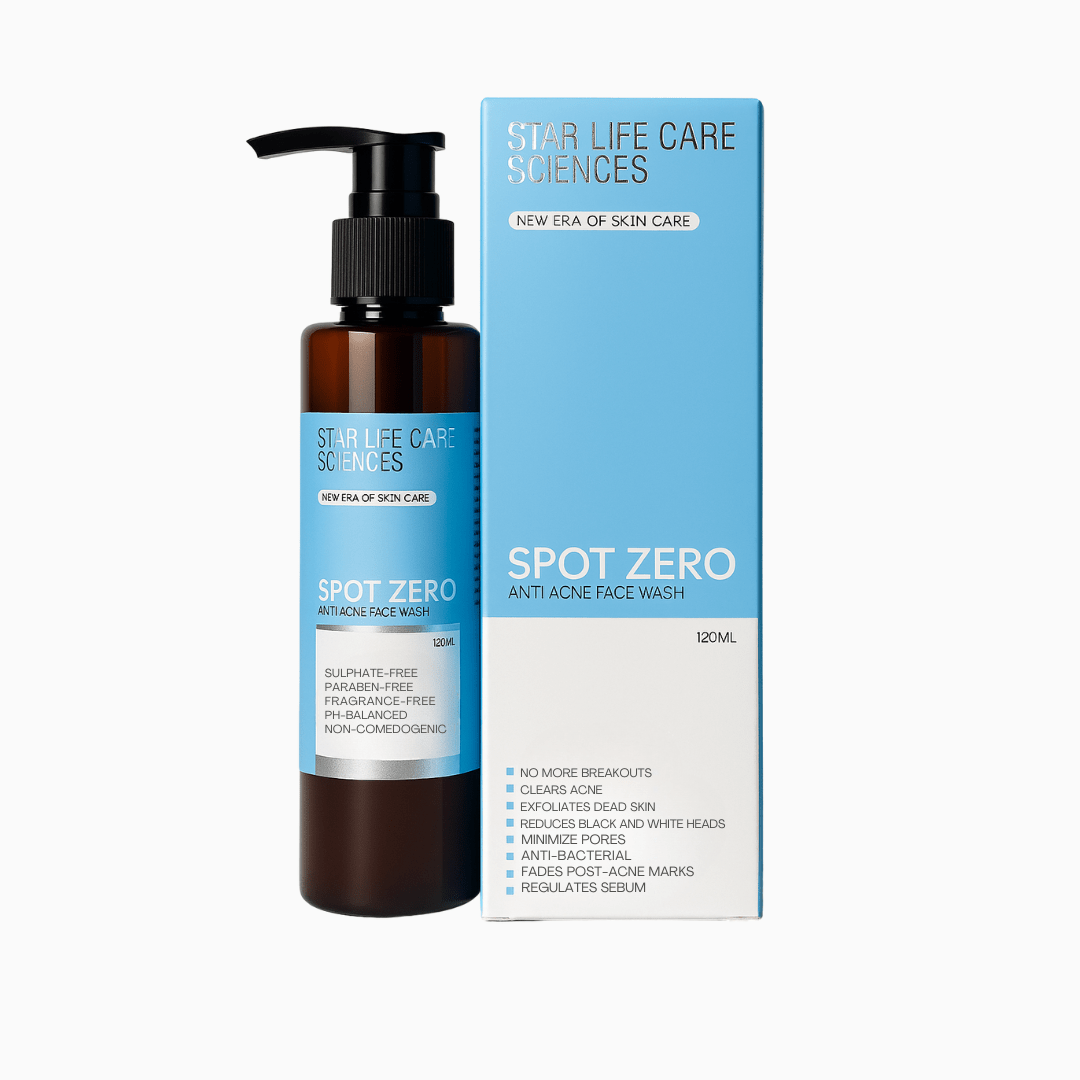 SPOT ZERO Anti Acne Face Wash - starlifecaresciences
